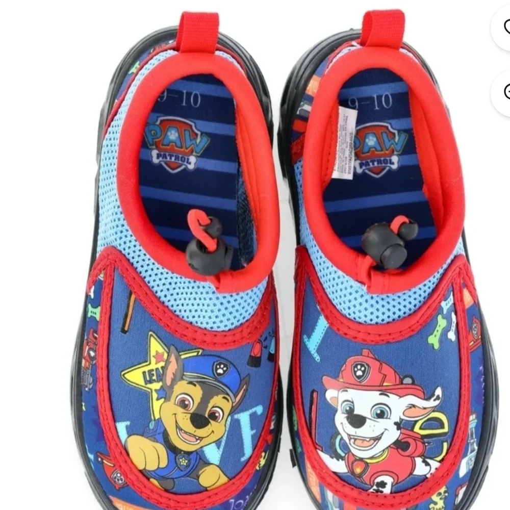 Paw Patrol Kids Water Shoes- Blue and Red
